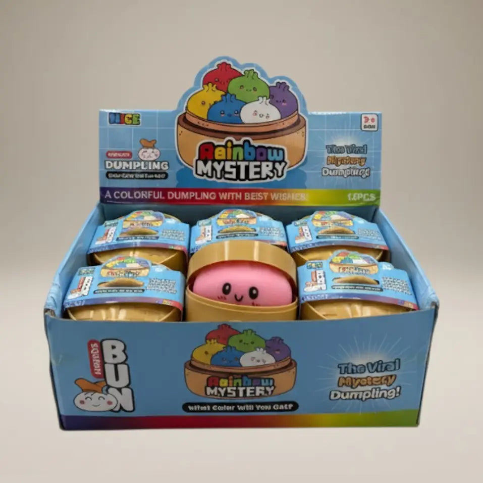 Rainbow Mystery Dumplings