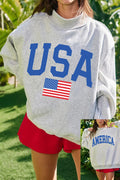 USA Reversible Mockneck