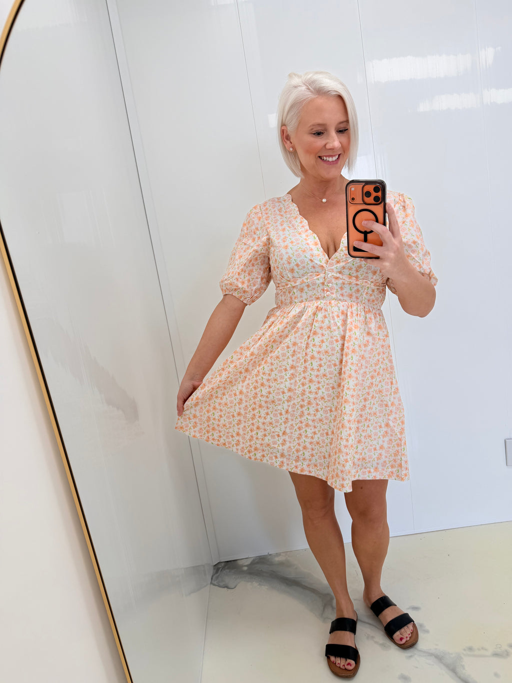 Sunset Bloom Dress