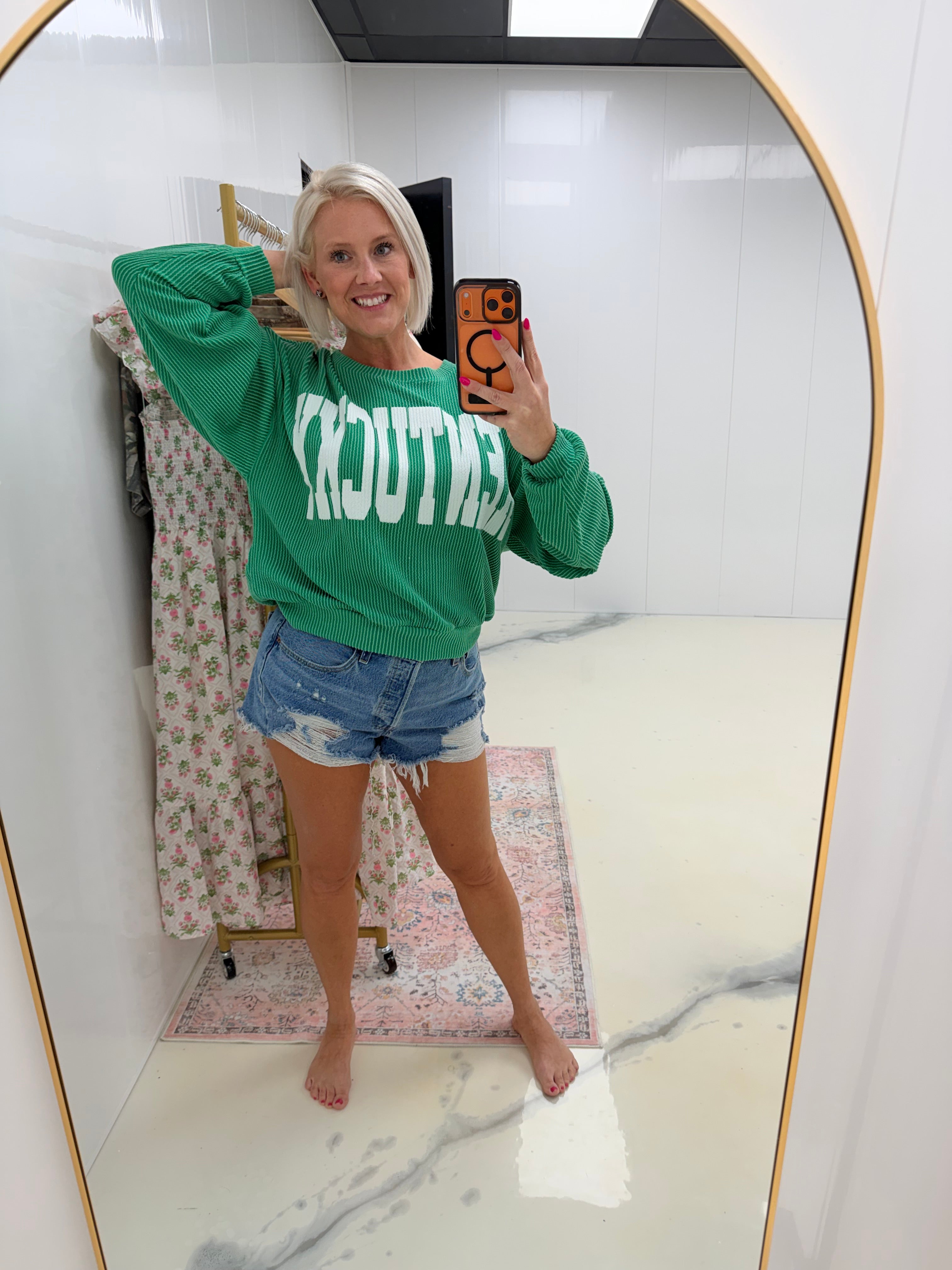 Kentucky Drop Shoulder Crew Neck