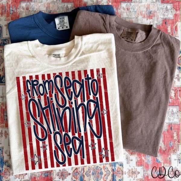 From Sea to Shining Sea Tee