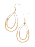 Double Teardrop Earrings