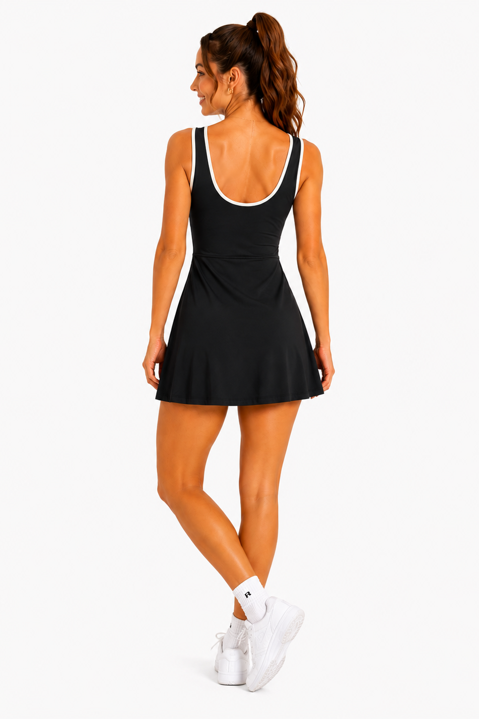 Tie Front Athletic Dress