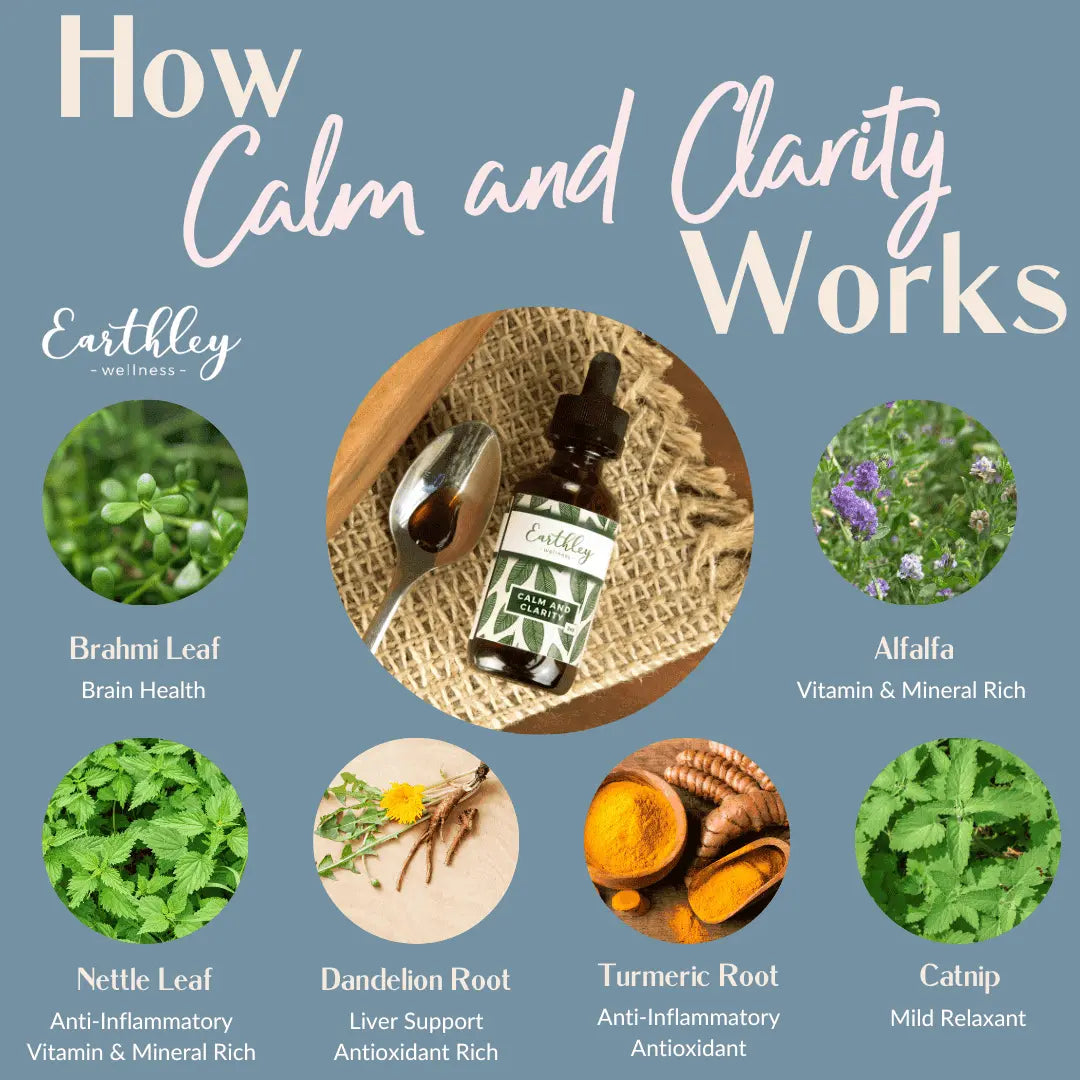 Earthley: Calm and Clarity 2oz