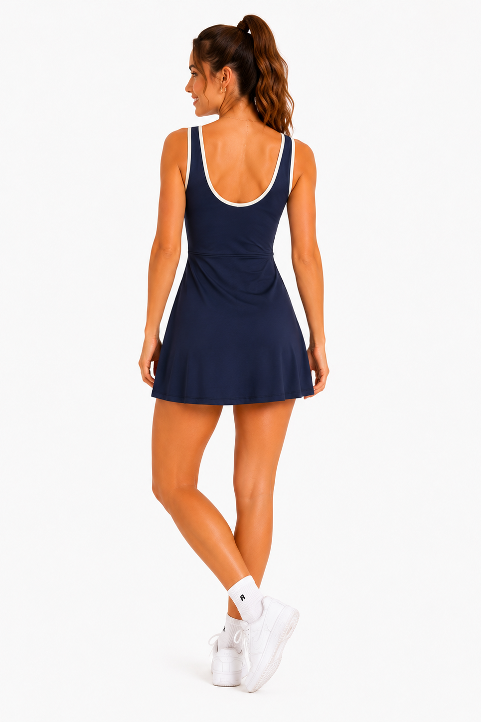 Tie Front Athletic Dress