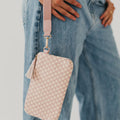 Emma Woven Clutch Wristlet