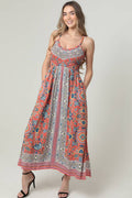 Boho Maxi Dress With Pockets
