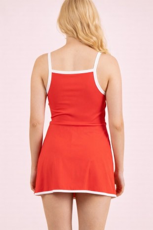 Activewear Mini Dress with Shorts