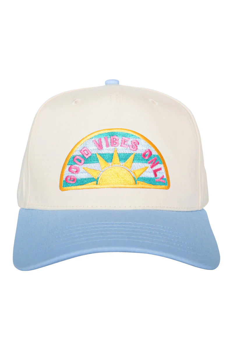 Good Vibes Only Patch Hat